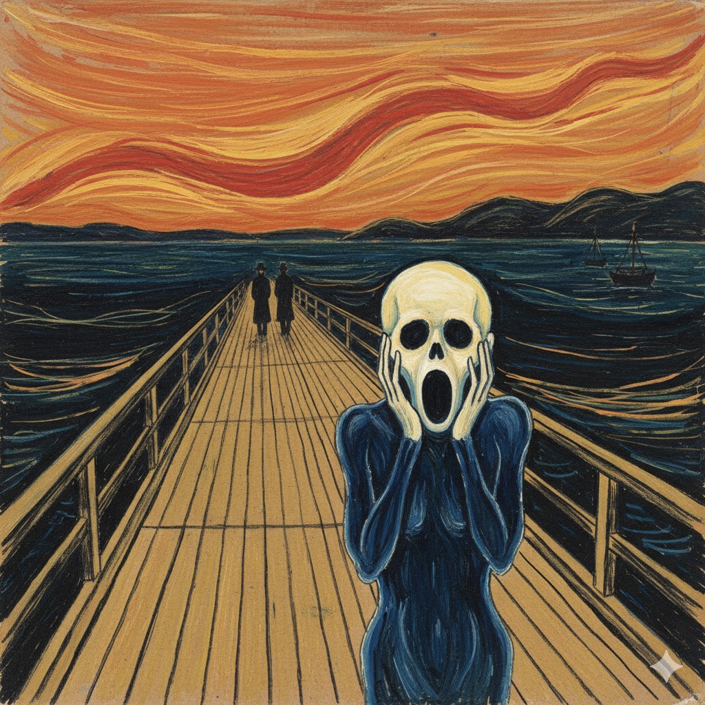 AI prompt results - scream